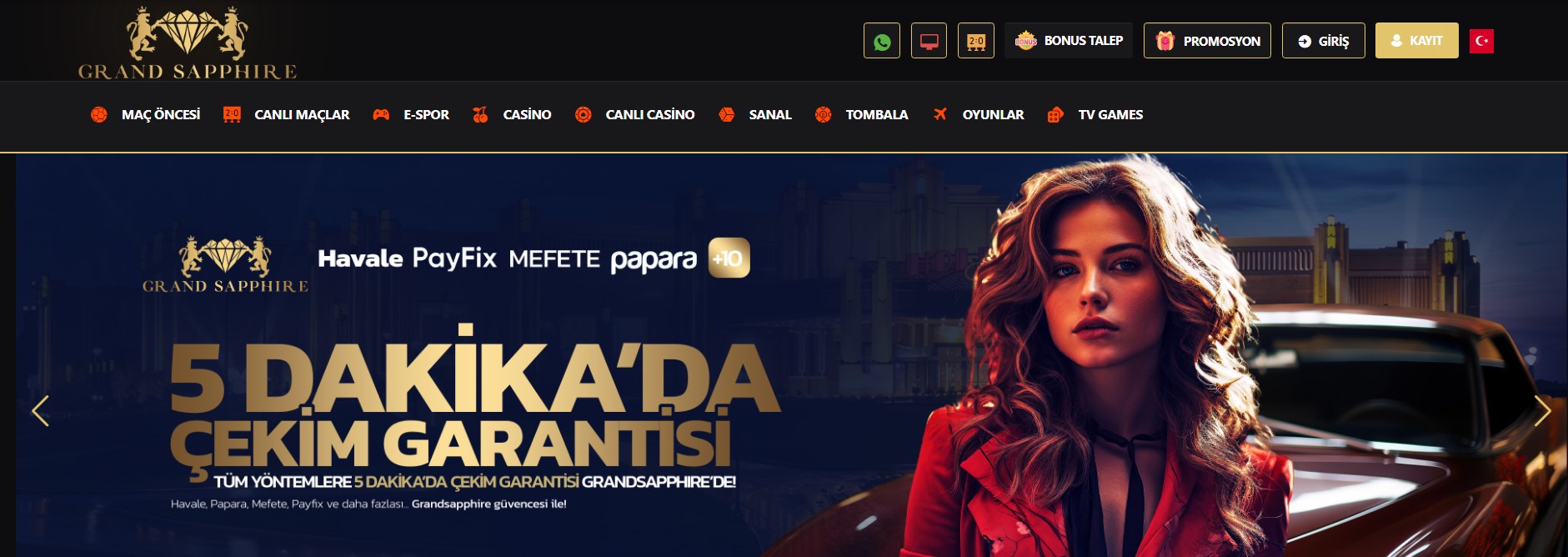 Grandsapphirebet İnceleme